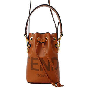 Fendi Mon Tresor Drawstring Bucket 2way Shoulder Bag